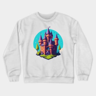 Cute Castle Crewneck Sweatshirt